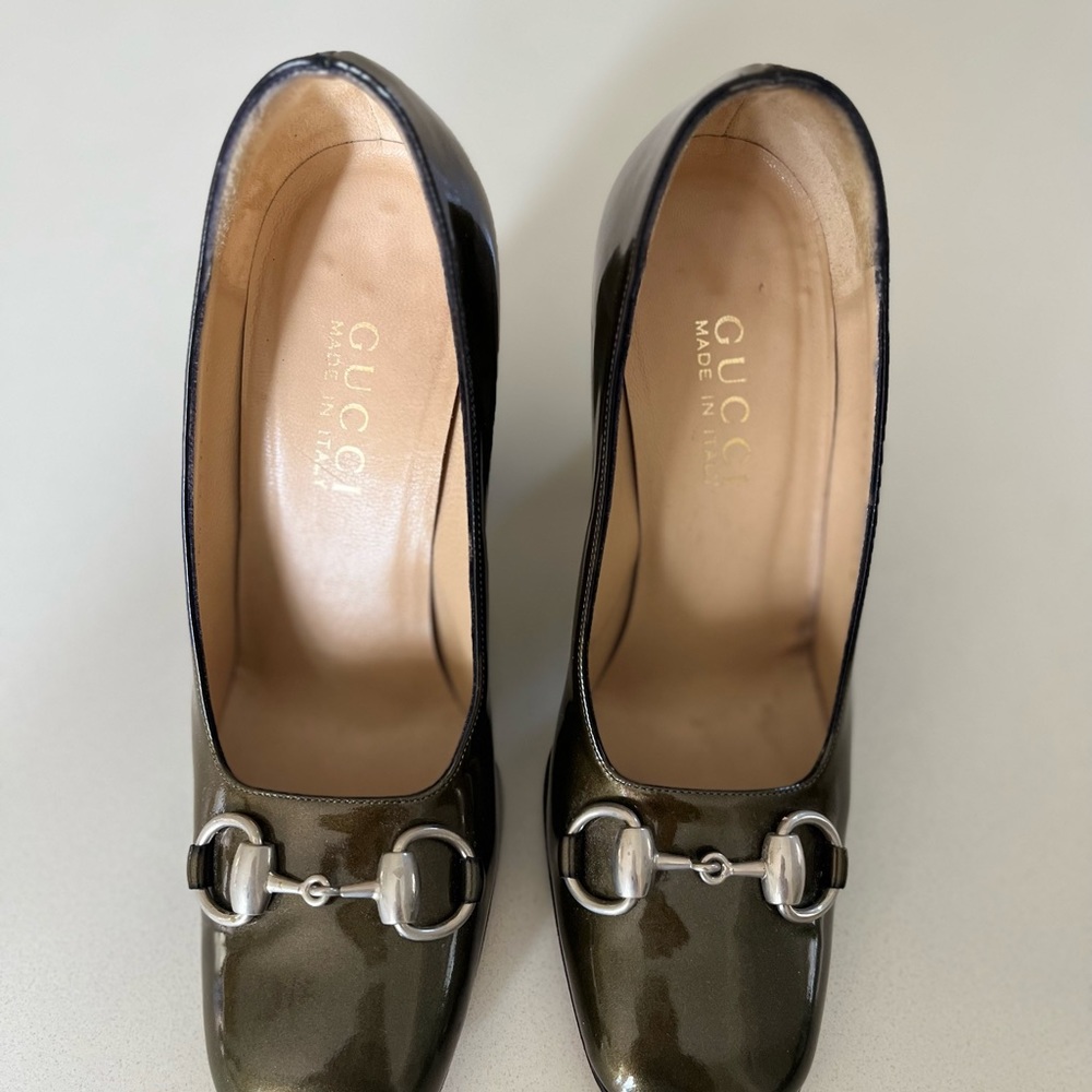 Gucci Women's High-Heel Pump with Horsebit - Size 6.5 - Picture 8 of 16